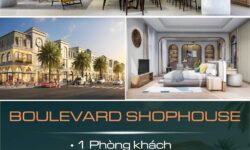 shophouse đại lộ 3 tầng Venezia Beach