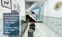 Nhà bán quận Bình Tân Dưới 3 tỷ Bình Hưng Hoà B