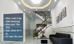 Nhà bán quận Bình Tân Dưới 3 tỷ đường Lê Đình Thám