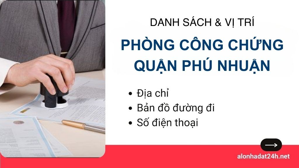văn phòng công chứng Phú Nhuận