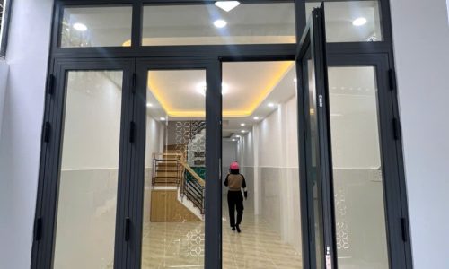 BÁN NHÀ XÂY MỚI 1 TRỆT 3 LẦU , KHU Y TẾ MỚI, BÌNH TÂN
